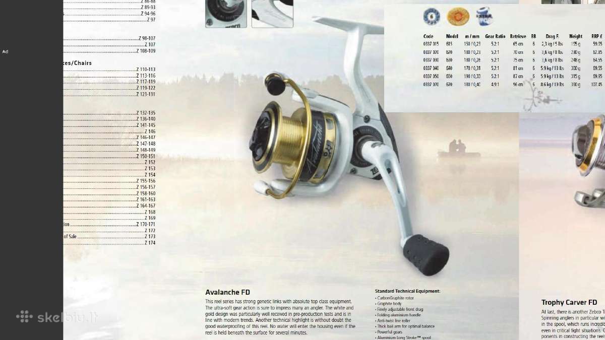 Parduodu rites Daiwa, Shimano Stradic, Browning - nuotraukos Nr. 10