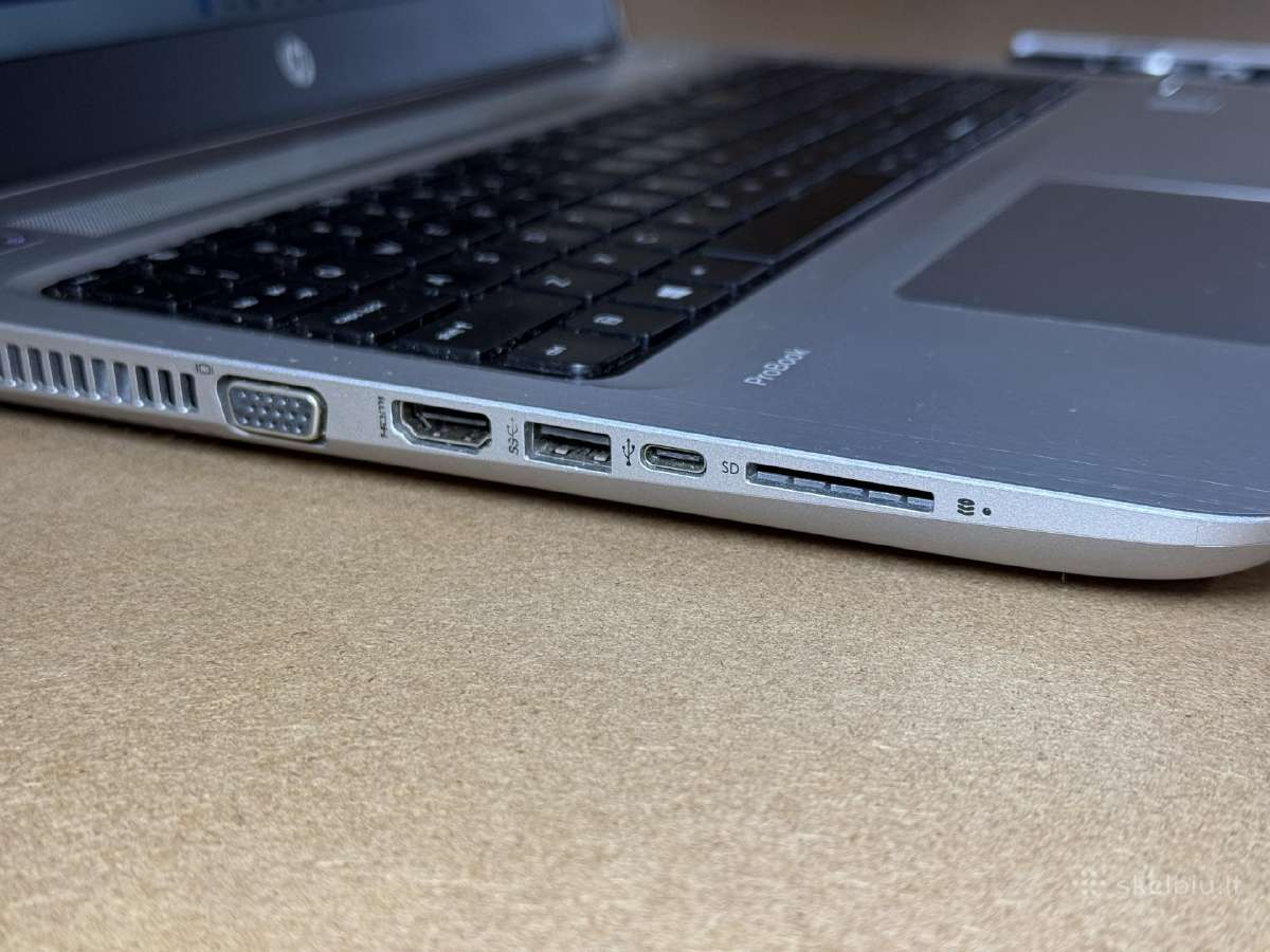 Hp Probook 450 G4 15.5 coliu i3-7100u 8gb/128gb - nuotraukos Nr. 8