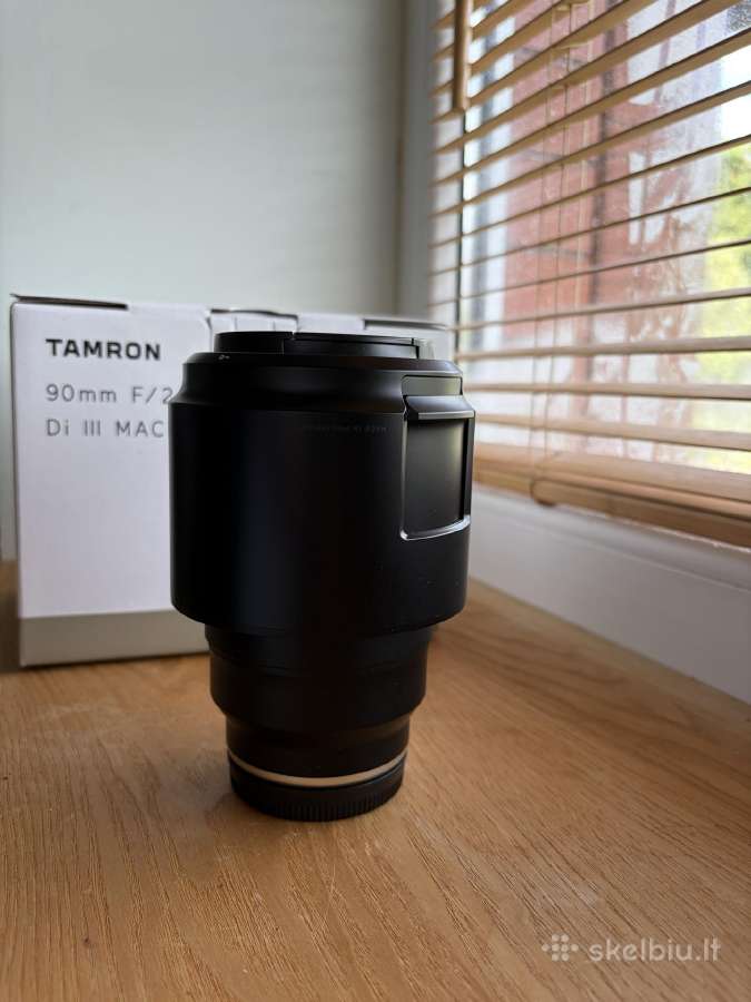 Tamron 90mm f/2.8 Di III Macro Vxd Sony E - nuotraukos Nr. 2