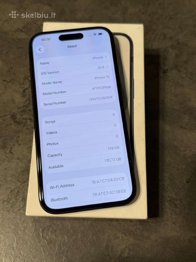 iPhone 15 - nuotraukos Nr. 2