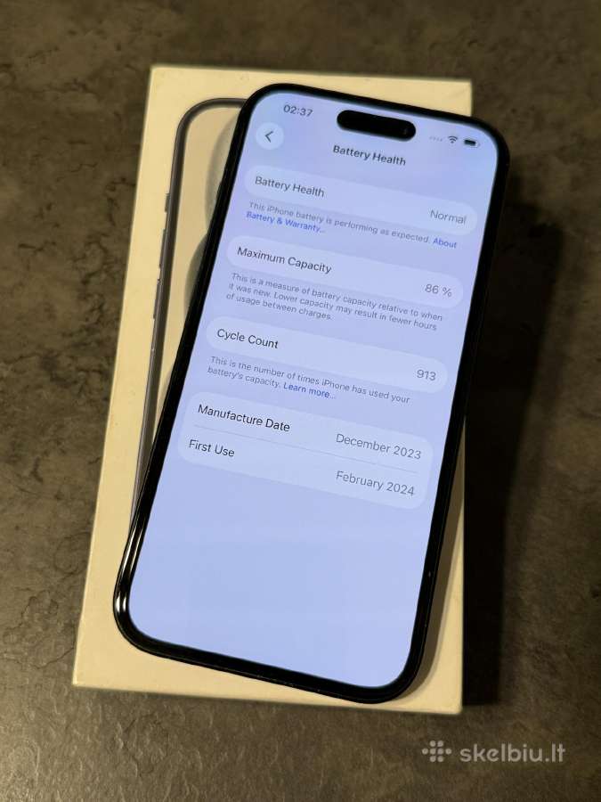 iPhone 15 - nuotraukos Nr. 3