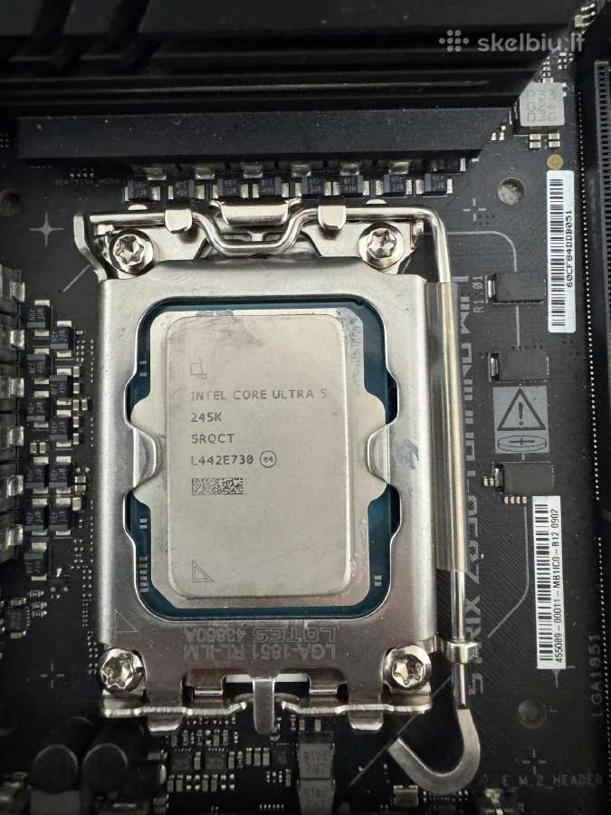 „Core Ultra 5“ + Z890 i (procesorius + motine) - nuotraukos Nr. 2