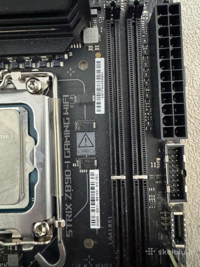 „Core Ultra 5“ + Z890 i (procesorius + motine) - nuotraukos Nr. 3
