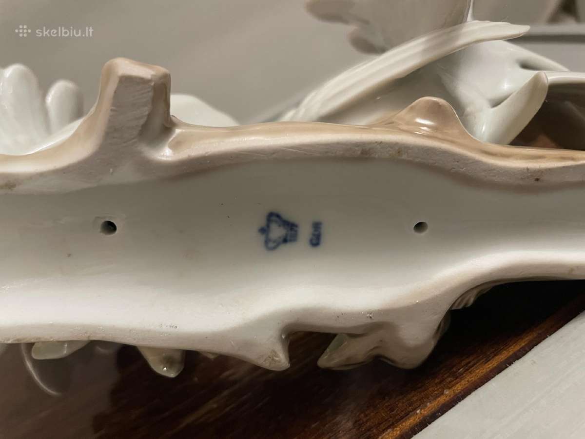 Porcelianinės balandžių statulėlės Gdr, Lladro - nuotraukos Nr. 10