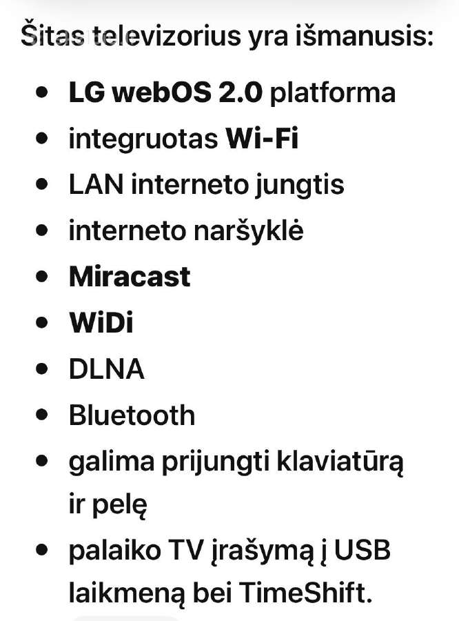 Parduodu LG televizori - nuotraukos Nr. 4