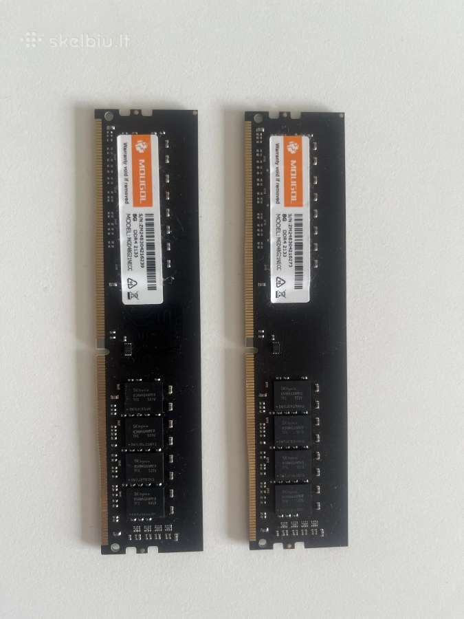 RAM atmintis 32 GB – 28 GB Ddr3 + 28 GB Ddr4 - nuotraukos Nr. 3