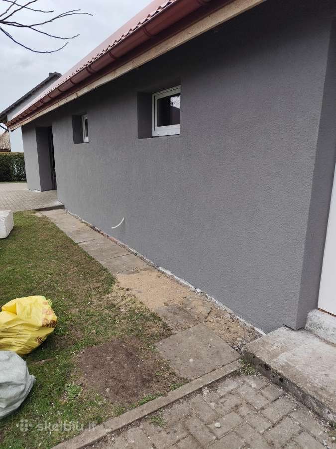 Fasadų Šiltinimas Dekoras Mozaika Pamatų Apdaila - nuotraukos Nr. 4