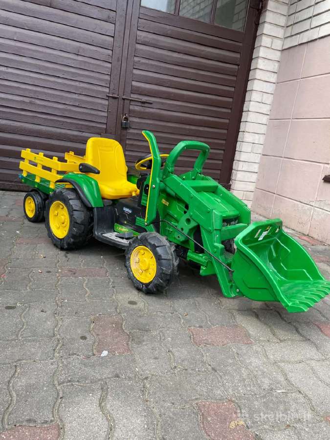 Peg perego traktorius su priedais - nuotraukos Nr. 2