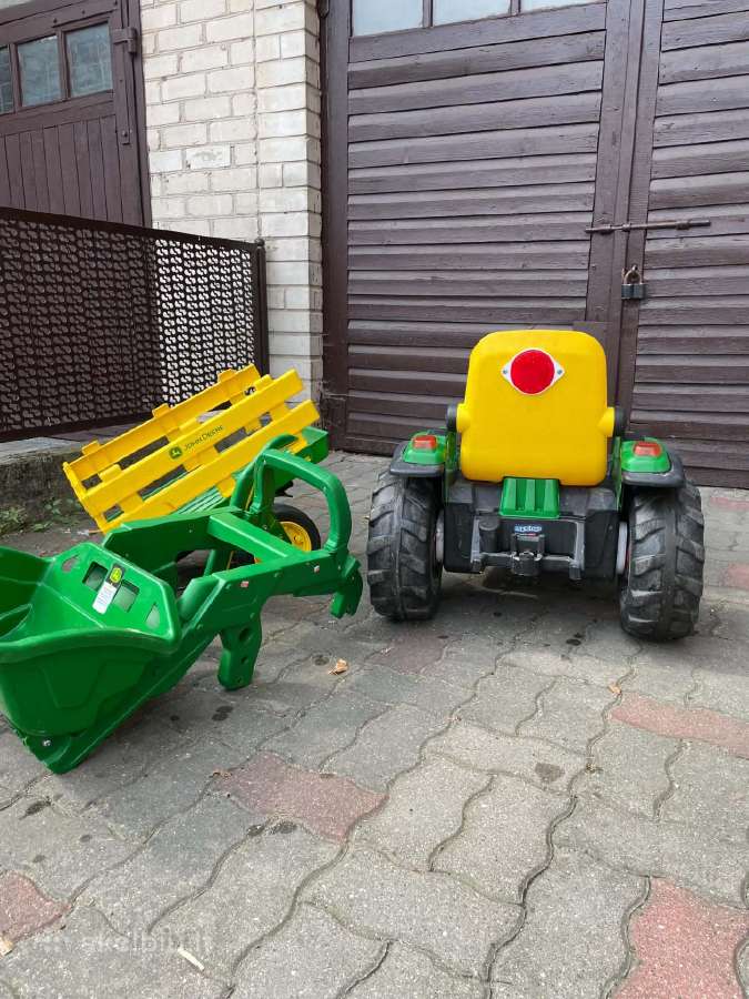 Peg perego traktorius su priedais - nuotraukos Nr. 4