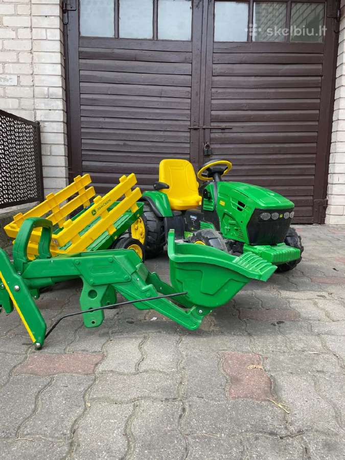 Peg perego traktorius su priedais - nuotraukos Nr. 5
