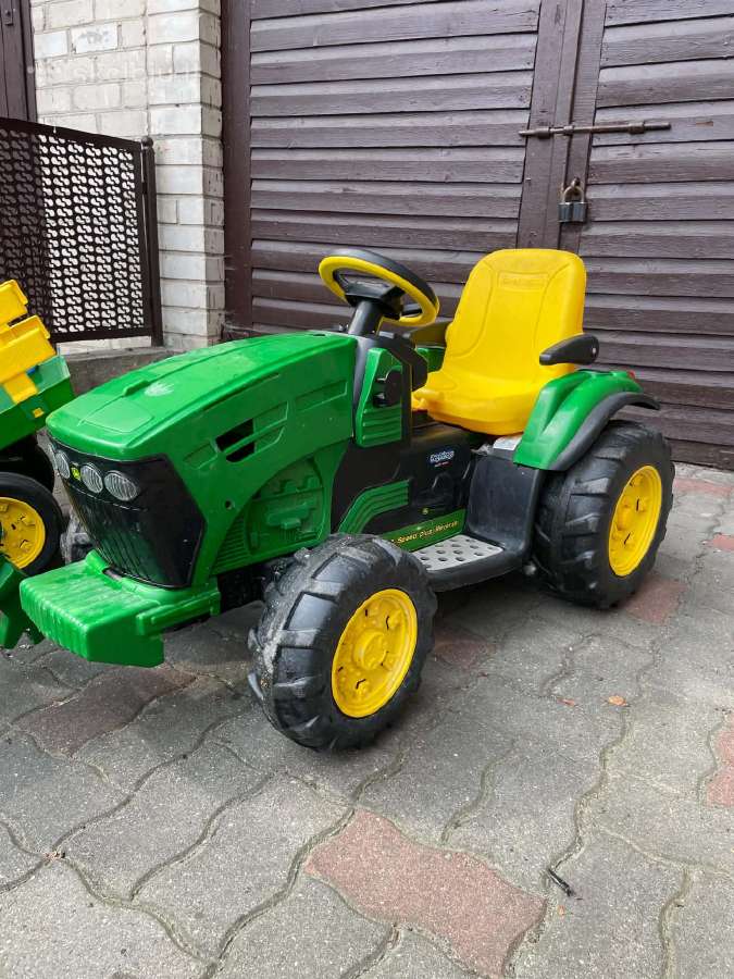 Peg perego traktorius su priedais - nuotraukos Nr. 6