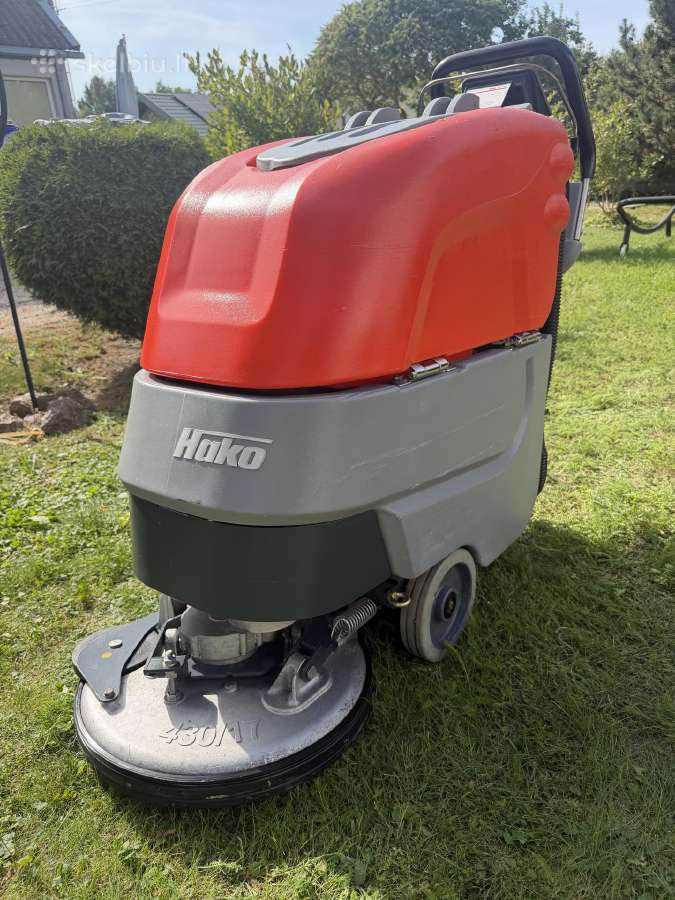 Hako grindų plovimo valymo mašina Hako b30 - nuotraukos Nr. 10