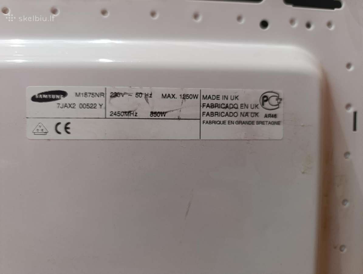 Mikrobangų krosnelė Samsung - nuotraukos Nr. 5