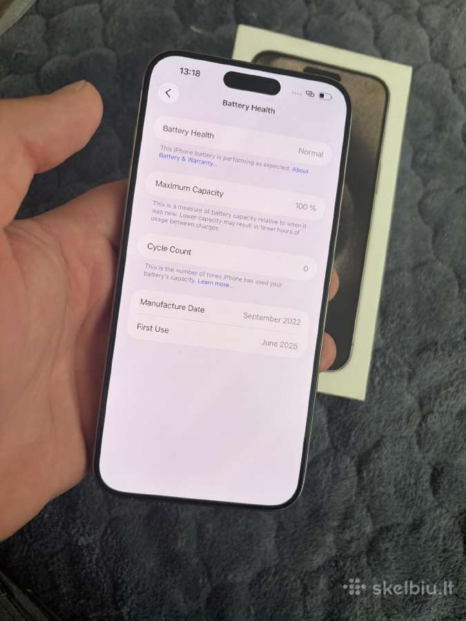 iPhone 15 pro max - nuotraukos Nr. 6