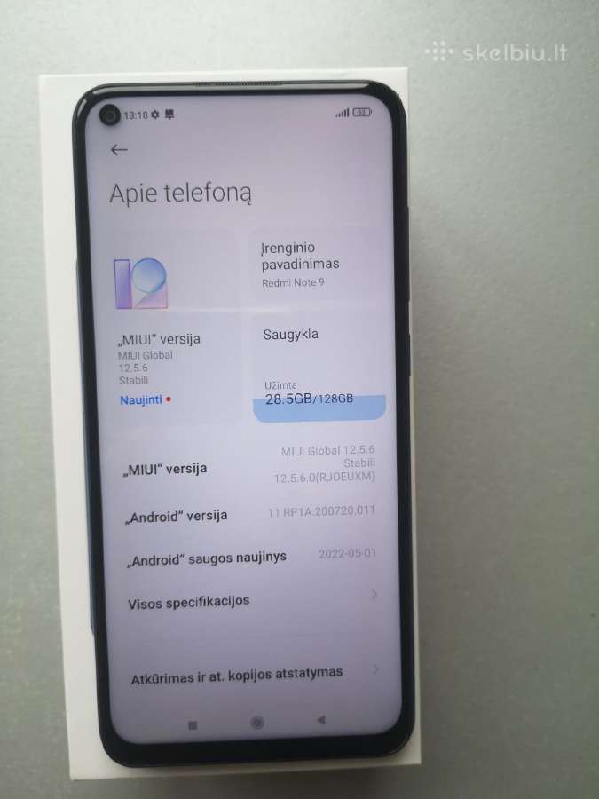 Redmi Note 9 - nuotraukos Nr. 3