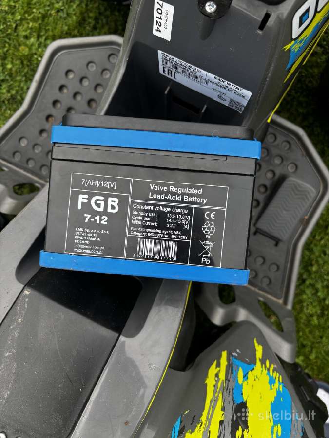 Peg Perego keturratis 12v - nuotraukos Nr. 4