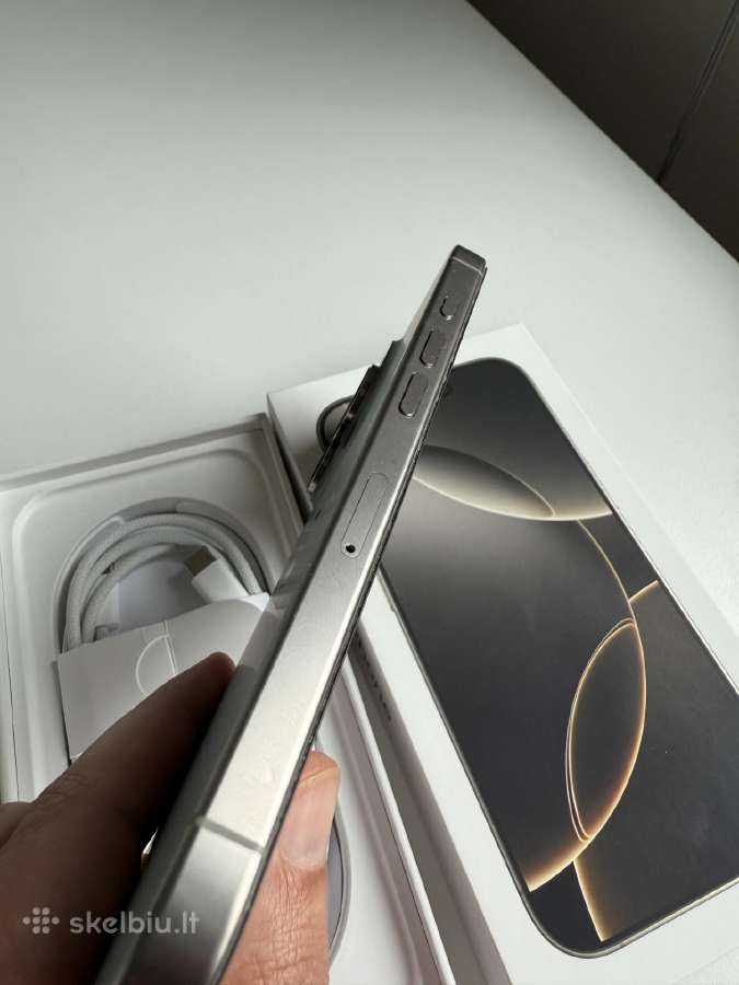Parduodamas telefonas iPhone 16 pro 128 GB - nuotraukos Nr. 4
