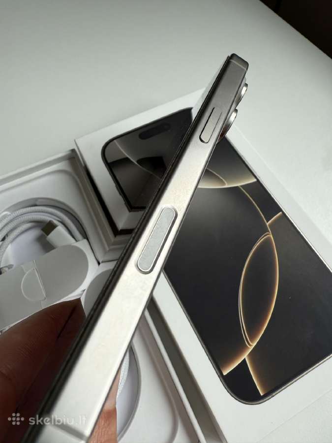 Parduodamas telefonas iPhone 16 pro 128 GB - nuotraukos Nr. 5