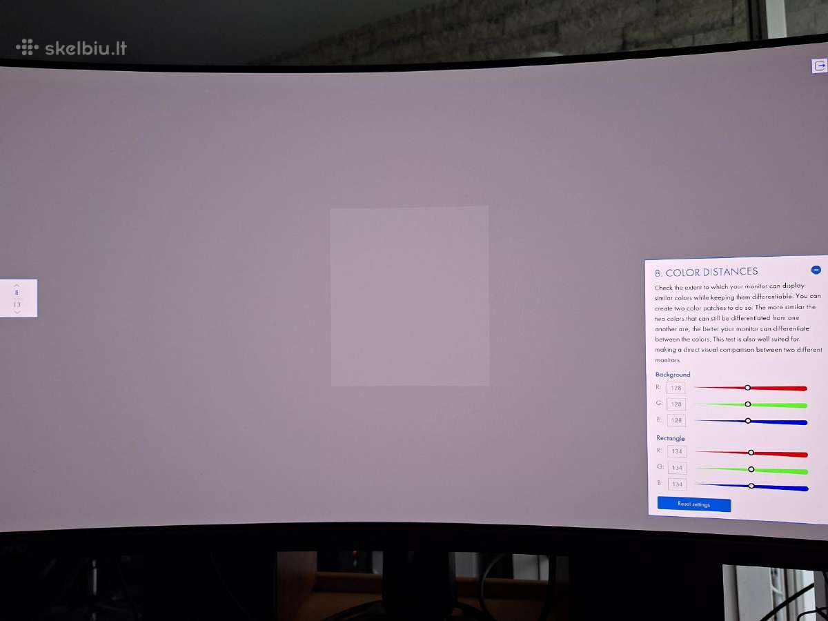 Monitorius Msi Mpg 321curx - 240hz 4k 32'' - nuotraukos Nr. 11