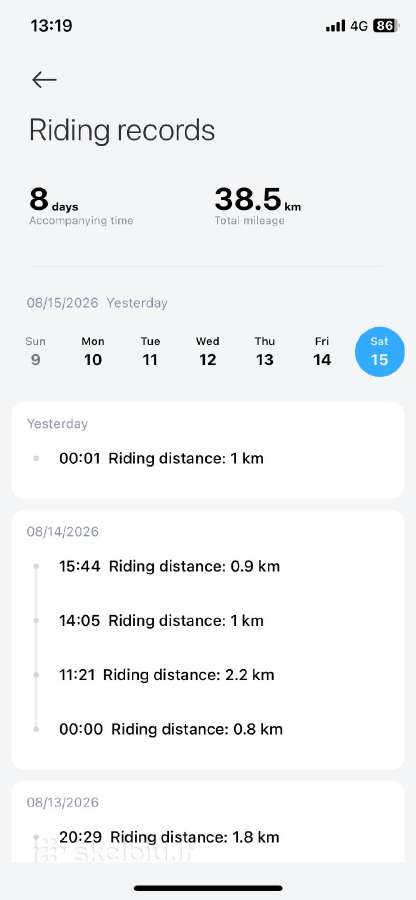 Xiaomi Electric Scooter 6 - nuotraukos Nr. 7