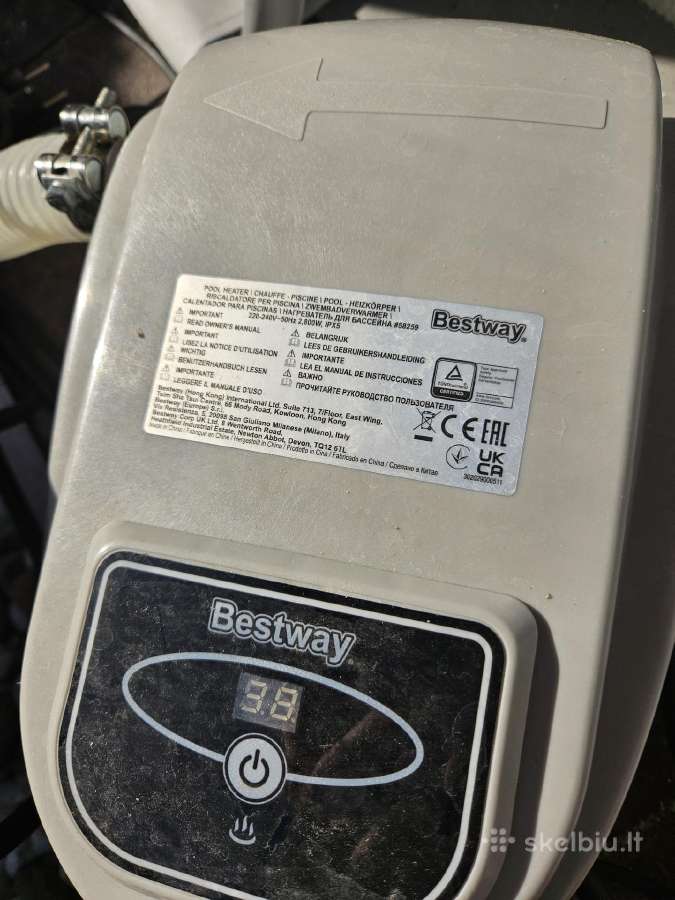 Karkasinis Lauko Baseinas Bestway Power Steel - nuotraukos Nr. 2