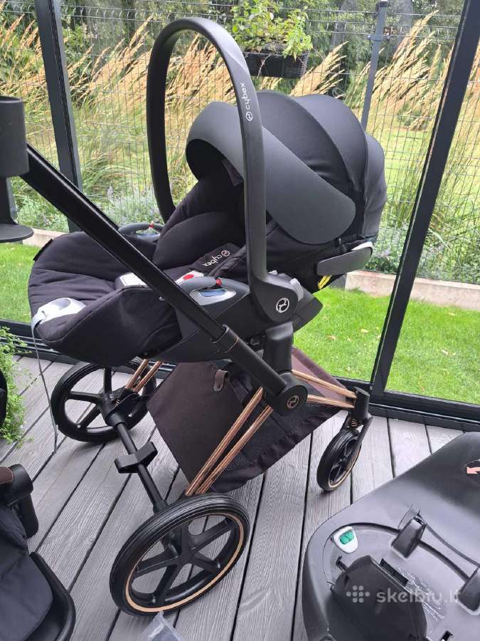 Cybex priam rose gold v4 4in1 - nuotraukos Nr. 9