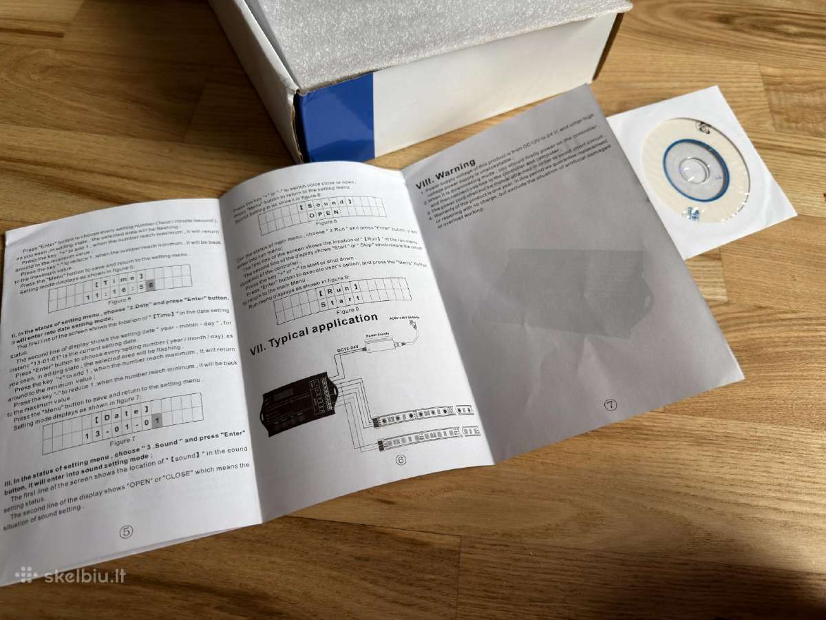 Programuojamas LED laiko valdiklis - nuotraukos Nr. 7