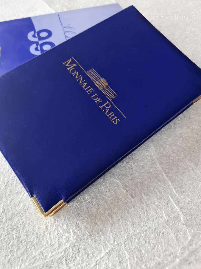Monnaie De Paris 1999 Coin Set - nuotraukos Nr. 4