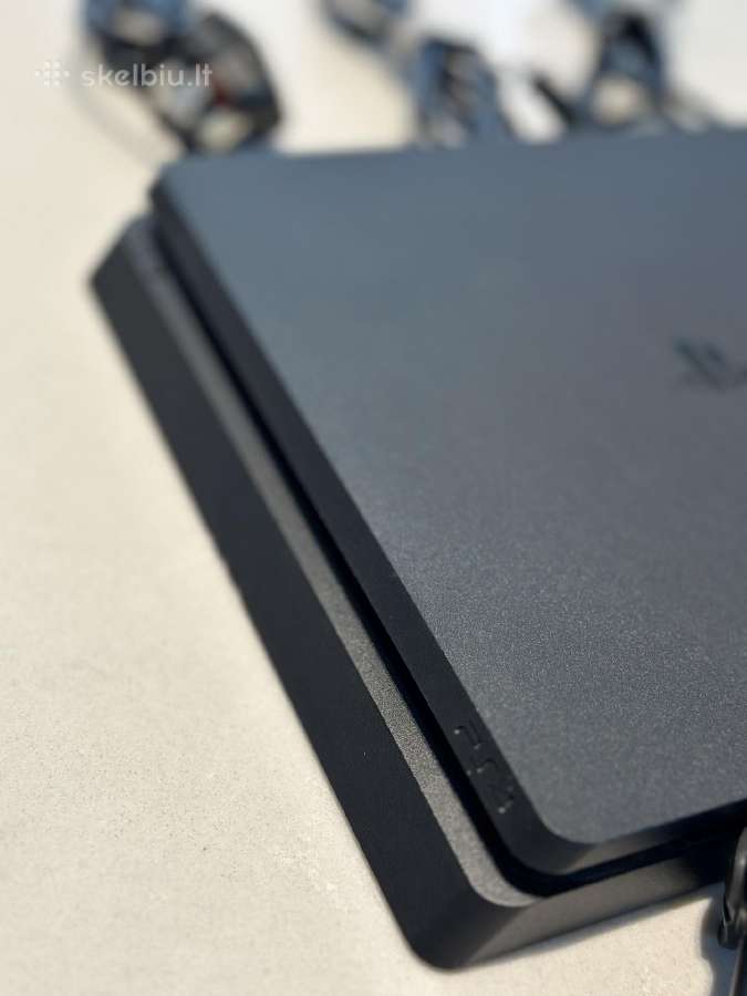 Sony Playstation 4 Slim 500gb + 2 pulteliai - nuotraukos Nr. 4