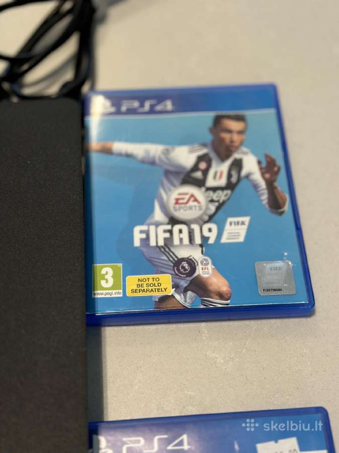 Sony Playstation 4 Slim 500gb + 2 pulteliai - nuotraukos Nr. 8