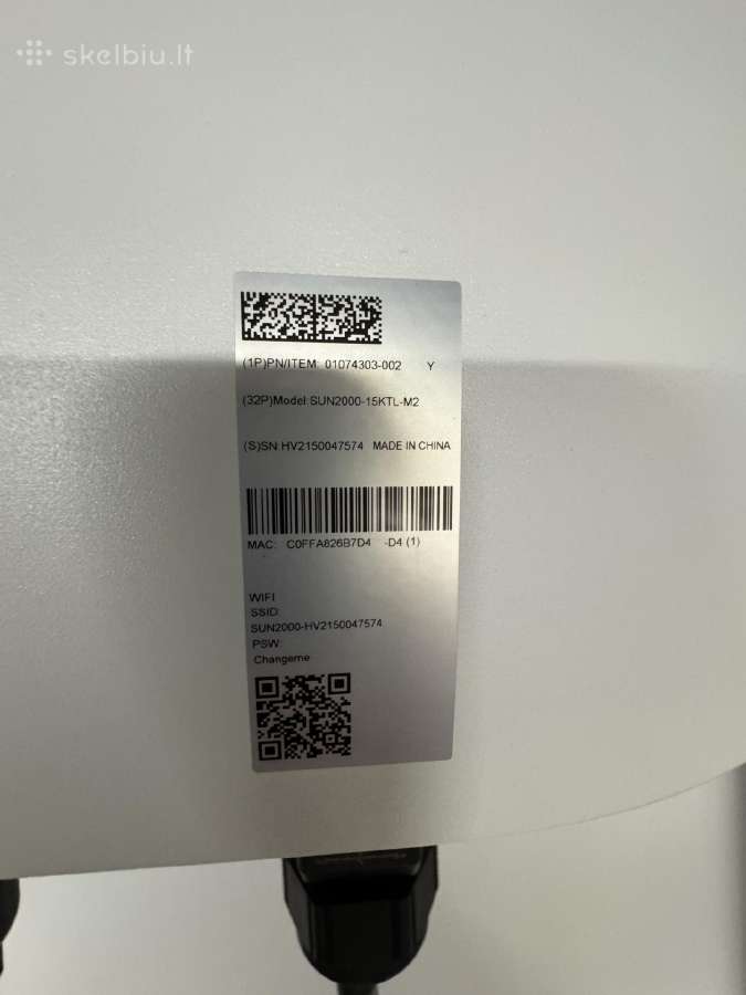 Huawei Sun2000-15ktl-m2 15kw trifazis inverteris - nuotraukos Nr. 4