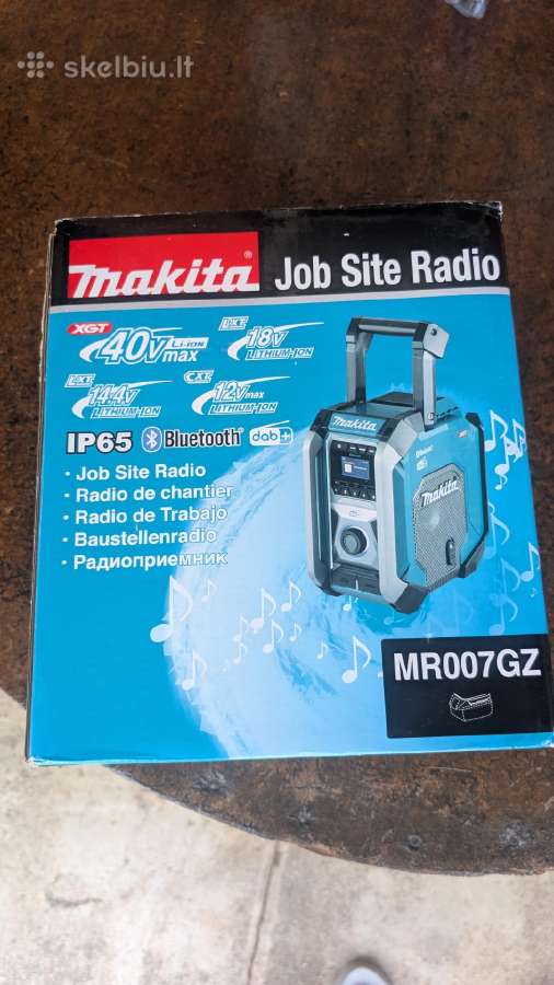 Makita Mr007gz radija - nuotraukos Nr. 2