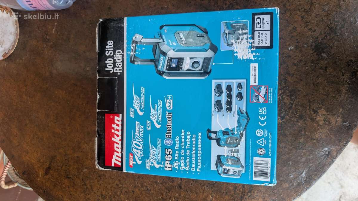Makita Mr007gz radija - nuotraukos Nr. 4