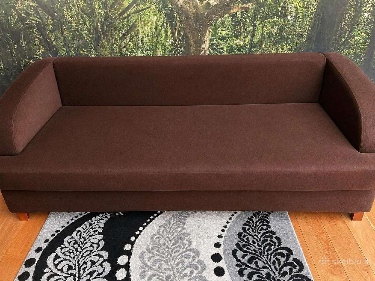 Sofa–lova su patalynės dėže - nuotraukos Nr. 2