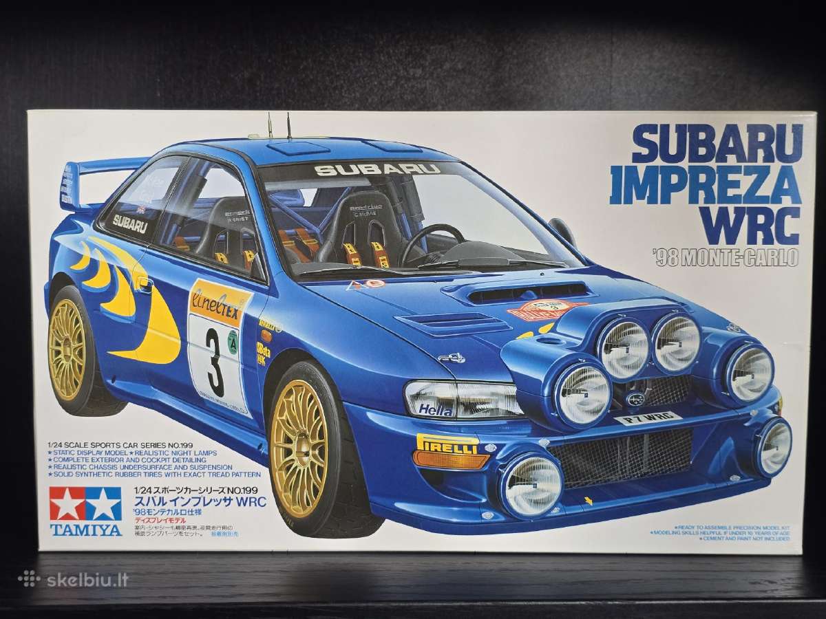 Surenkami Tamiya plastikiniai automodeliai - nuotraukos Nr. 14