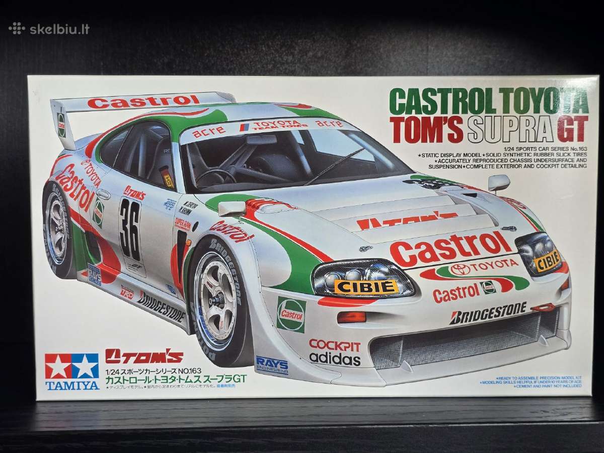 Surenkami Tamiya plastikiniai automodeliai - nuotraukos Nr. 10