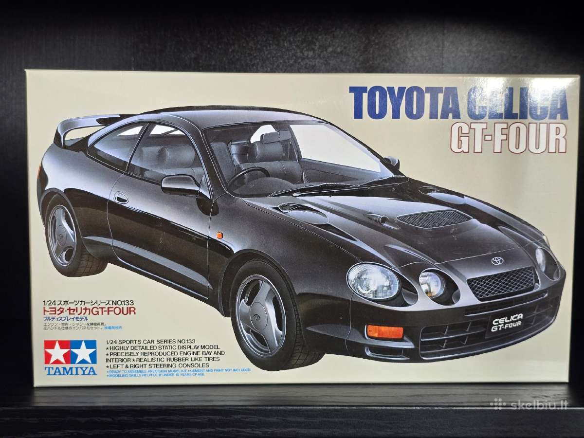 Surenkami Tamiya plastikiniai automodeliai - nuotraukos Nr. 9