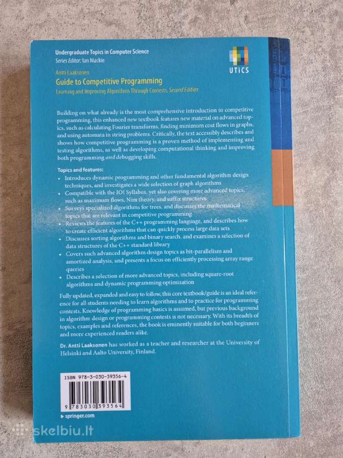 Guide to Competitive Programming, Second Edition - nuotraukos Nr. 2