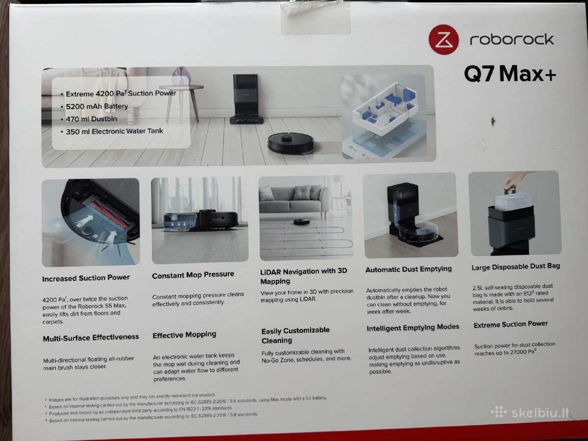 Roborock q7 max+ - nuotraukos Nr. 6