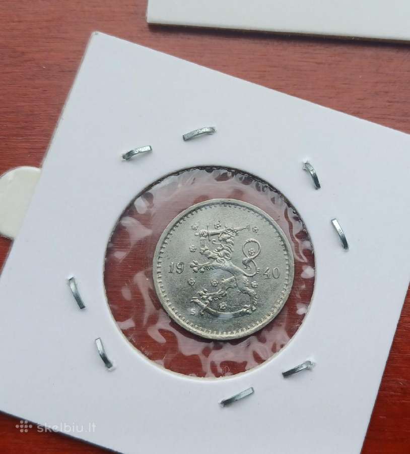 50 pennia nuo 1921 Suomija - nuotraukos Nr. 6