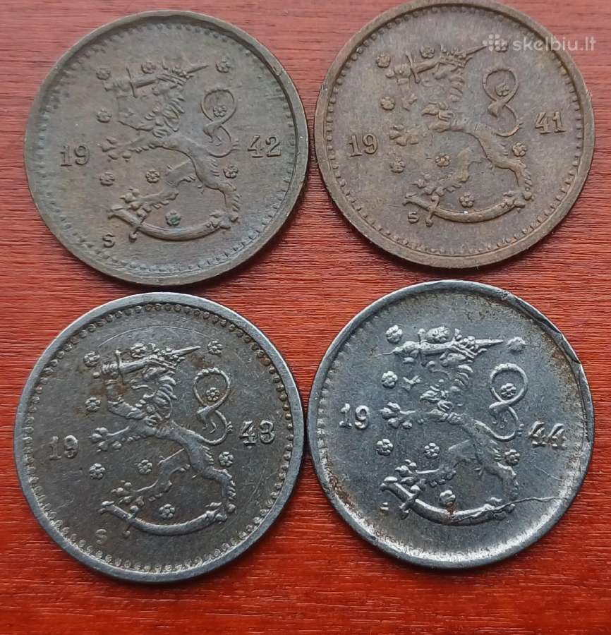 50 pennia nuo 1921 Suomija - nuotraukos Nr. 7