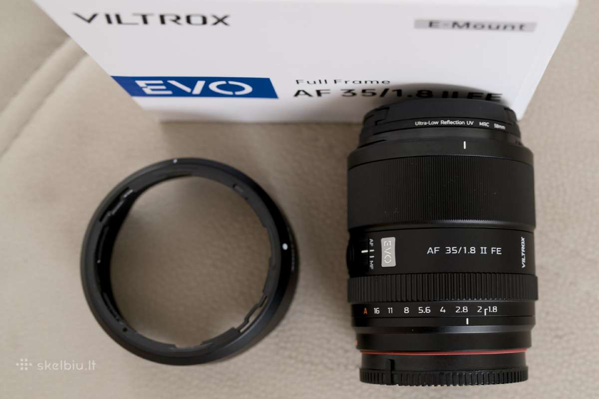 Viltrox Af 35mm F1.8 EVO Full- Frame Sony - nuotraukos Nr. 3
