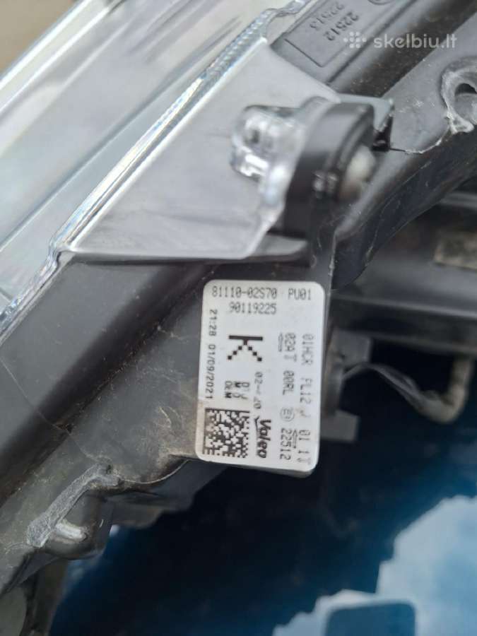 Toyota Corolla E21 / E210 dešinys Full LED žibinta - nuotraukos Nr. 3