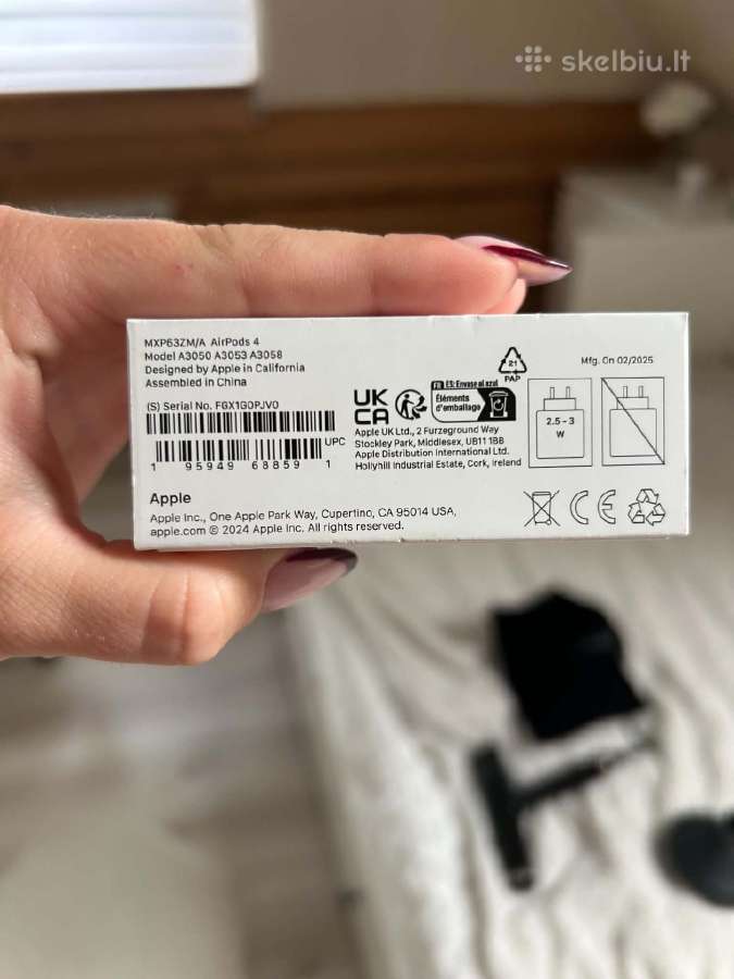 Apple Airpods 4 dėklas - nuotraukos Nr. 4