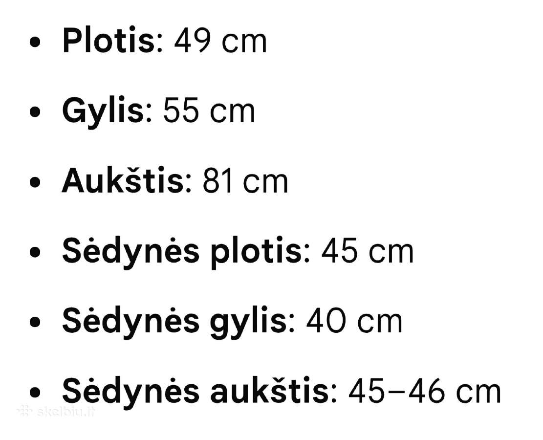 6 kėdės - nuotraukos Nr. 2