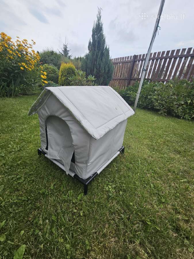 Apšiltintas kačių namelis 10eur - nuotraukos Nr. 3