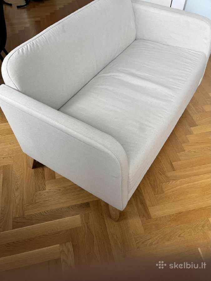 Dvivietė Ikea sofa - Linanas - nuotraukos Nr. 2