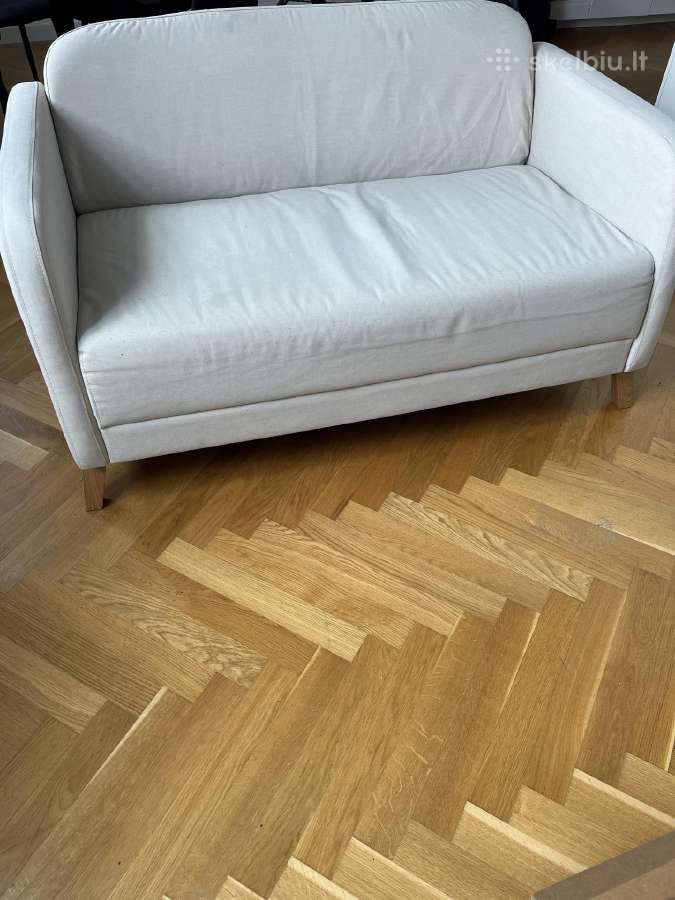 Dvivietė Ikea sofa - Linanas - nuotraukos Nr. 3