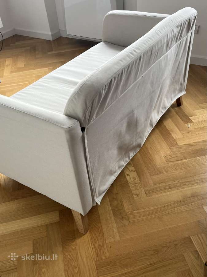 Dvivietė Ikea sofa - Linanas - nuotraukos Nr. 4