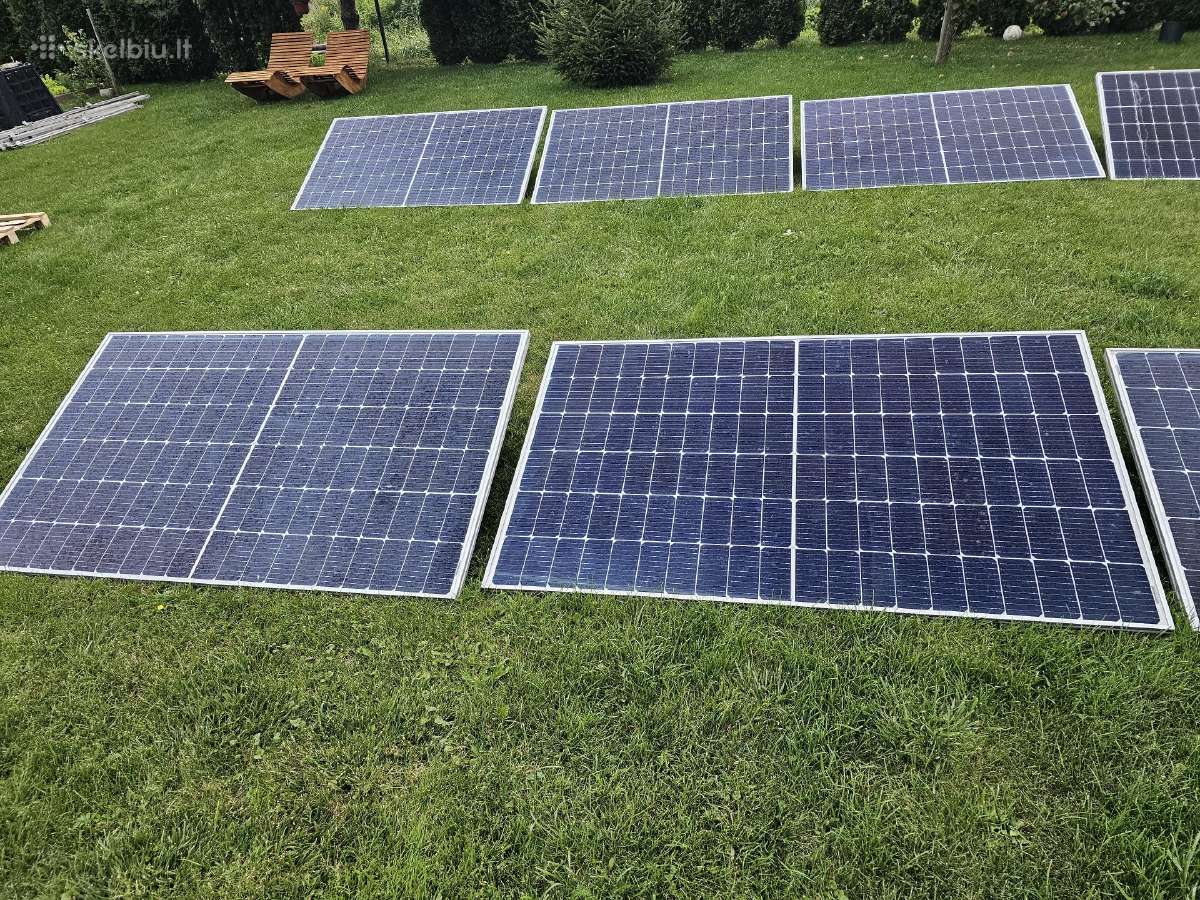 Moduliai su k2 montavimo sistema 375w 3vnt. - nuotraukos Nr. 2